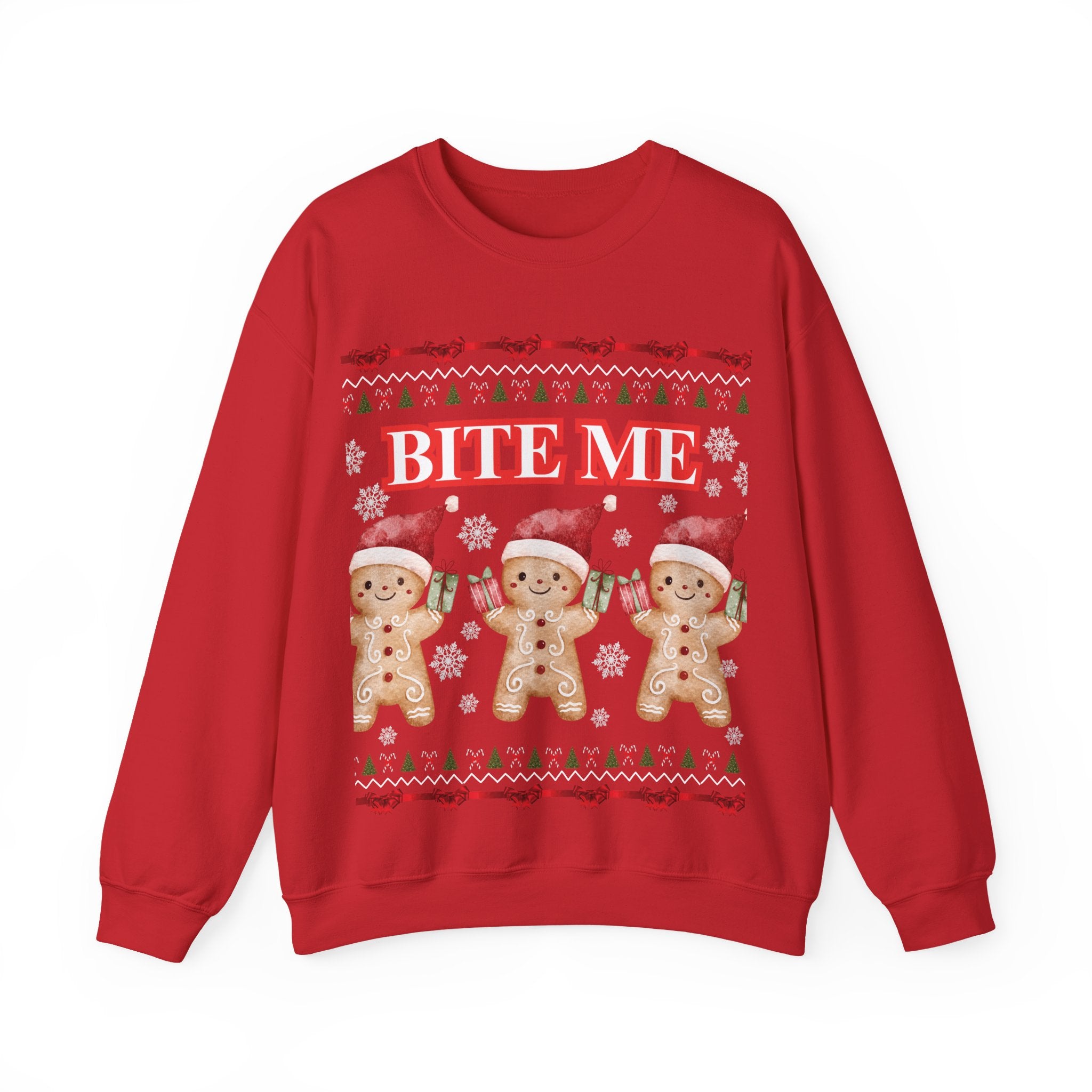 Gingerbread Man Christmas Sweater